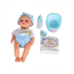 Μωρό Κούκλα 31cm με Πάνα και Γιογιό 8265