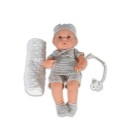 Μωρό Κούκλα με Πιπίλα 41cm Moni 8531