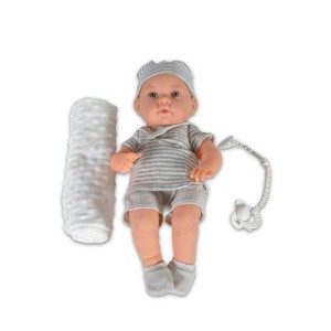 Μωρό Κούκλα με Πιπίλα 41cm Moni 8531