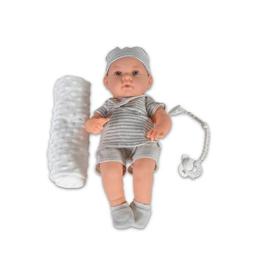 Μωρό Κούκλα με Πιπίλα 41cm Moni 8531