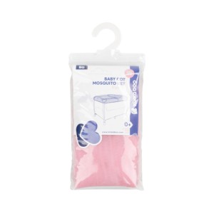 Κουνουπιέρα Παρκοκρέβατου 60x120cm Ροζ Kikka Boo