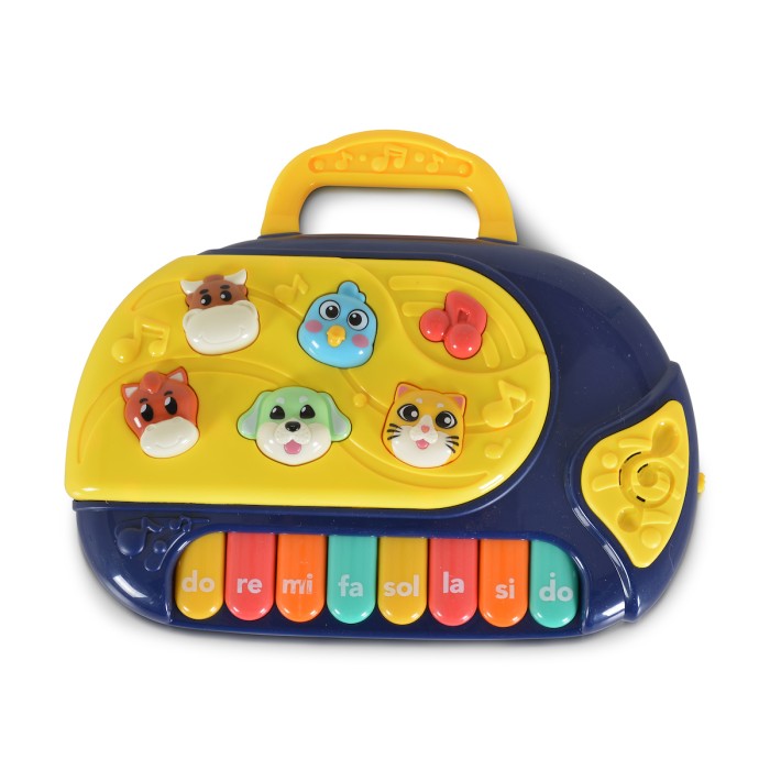 Μουσικό Παιχνίδι Πιάνο Με Ζωάκια 794 Blue Moni