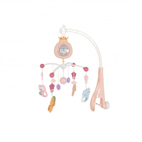 Μουσικό Περιστρεφόμενο Παιχνίδι Penguin Pink Μουσικό Περιστρεφόμενο Παιχνίδι Penguin Pink