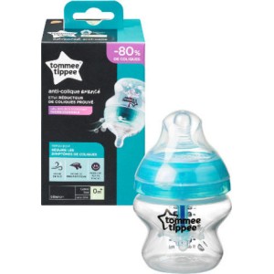 Πλαστικό Μπιμπερό Advanced Anti-Colic Μικρής Ροής 0m 150ml Tommee Tippee