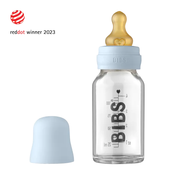 Μπιμπερό Bibs Baby Blue Καουτσούκ 110ml Μπιμπερό Bibs Baby Blue Καουτσούκ 110ml