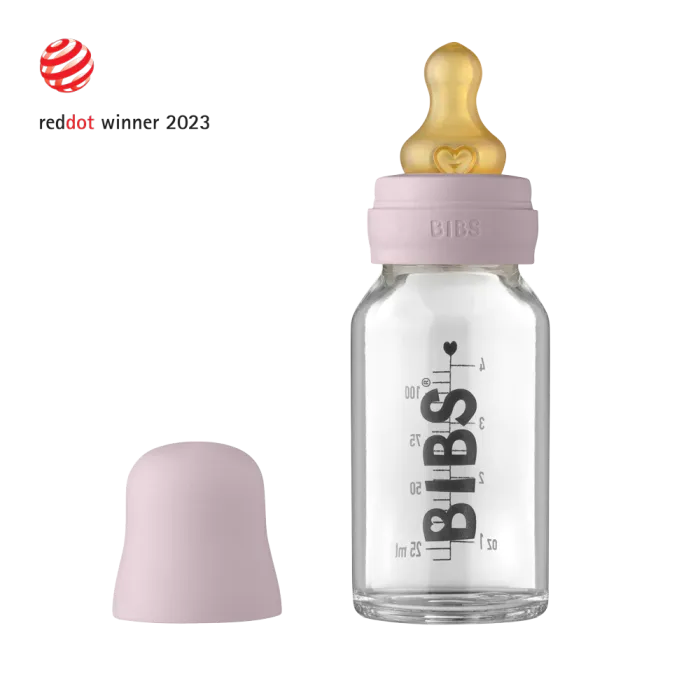 Μπιμπερό Bibs Dusky Lilac Καουτσούκ 110ml Μπιμπερό Bibs Dusky Lilac Καουτσούκ 110ml