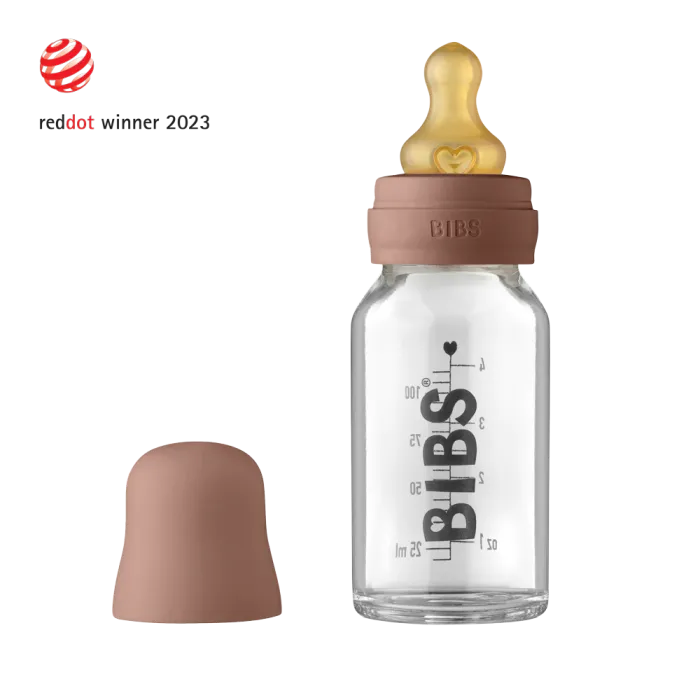 Μπιμπερό Bibs Woodchuck Καουτσούκ 110ml Μπιμπερό Bibs Woodchuck Καουτσούκ 110ml