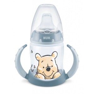 Μπιμπερό Εκπαίδευσης First Choice Temperature Control 150 ml με Ρύγχος Winnie the Pooh Μπλε Nuk Μπιμπερό Εκπαίδευσης First Choice Temperature Control 150 ml με Ρύγχος Winnie the Pooh Μπλε Nuk