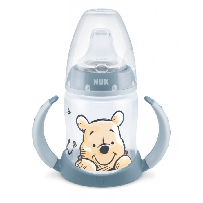 Μπιμπερό Εκπαίδευσης First Choice Temperature Control 150 ml με Ρύγχος Winnie the Pooh Μπλε Nuk