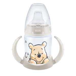 Μπιμπερό Εκπαίδευσης First Choice Temperature Control 150 ml με Ρύγχος Winnie the Pooh Γκρι Nuk Μπιμπερό Εκπαίδευσης First Choice Temperature Control 150 ml με Ρύγχος Winnie the Pooh Γκρι Nuk