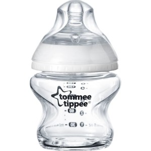Μπιμπερό Γυάλινο 150ml Με Θηλή Σιλικόνης Tommee Tippee