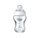 Μπιμπερό Γυάλινο Closer To Nature 250ml Με Θηλή Σιλικόνης 0m+Tommee Tippee Μπιμπερό Γυάλινο Closer To Nature 250ml Με Θηλή Σιλικόνης 0m+Tommee Tippee