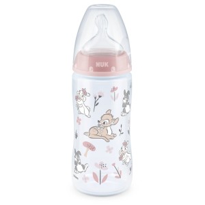 Μπιμπερό Πολυπροπυλενίου Bambi First Choice Plus Temperature Control 300ml Με Θηλή Σιλικόνης 6-18m Nuk