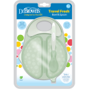 Μπολ Φαγητού με Καπάκι & Κουτάλι Ταΐσματος Μέντα Dr. Brown's Μπολ Φαγητού με Καπάκι & Κουτάλι Ταΐσματος Μέντα Dr. Brown's