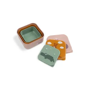 Μπωλ με Καπάκι Σετ 3τεμ Deer friends Powder mix Done By Deer