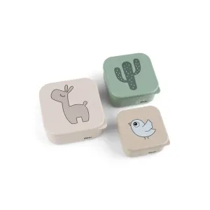 Μπωλ με Καπάκι Σετ 3τεμ Lalee Sand mix Done By Deer