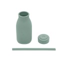 Μπουκάλι Με Καλαμάκι Platinum Silicone Sage Kikka Boo