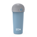 Μπουκάλι Πλαστικό Με Καλαμάκι Σιλικόνης We Care Μπλε 380ml Nava Μπουκάλι Πλαστικό Με Καλαμάκι Σιλικόνης We Care Μπλε 380ml Nava