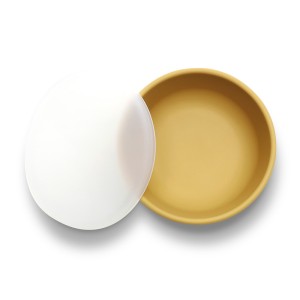 Μπωλ Φαγητού Σιλικόνης Με Καπάκι Natural Yellow Lorelli Μπωλ Φαγητού Σιλικόνης Με Καπάκι Natural Yellow Lorelli