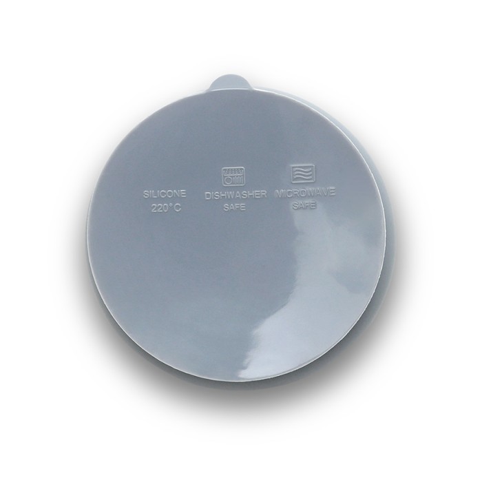 Μπωλ Φαγητού Σιλικόνης Natural Grey Lorelli