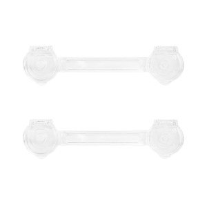 Κλειδαριά Πολλαπλών Χρήσεων 2τμχ Διαφανής Kikka Boo