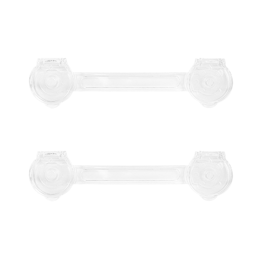 Κλειδαριά Πολλαπλών Χρήσεων 2τμχ Διαφανής Kikka Boo