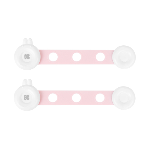 Ασφάλεια-Kλειδαριά Πολλαπλών Χρήσεων 2τμχ Pink Kikka Boo