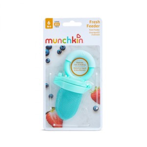 Munchkin Δίχτυ Δοκιμής Φρέσκου Φαγητού Food Feeder 6m+ Μέντα