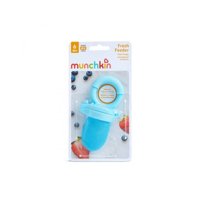 Munchkin Δίχτυ Δοκιμής Φρέσκου Φαγητού Food Feeder 6m+ Μπλε Munchkin Δίχτυ Δοκιμής Φρέσκου Φαγητού Food Feeder 6m+ Μπλε