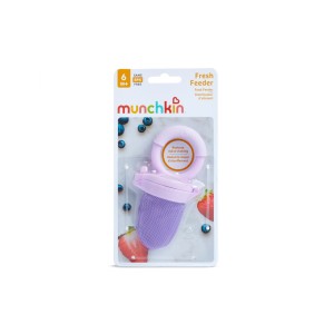 Munchkin Δίχτυ Δοκιμής Φρέσκου Φαγητού Food Feeder 6m+ Μωβ Munchkin Δίχτυ Δοκιμής Φρέσκου Φαγητού Food Feeder 6m+ Μωβ