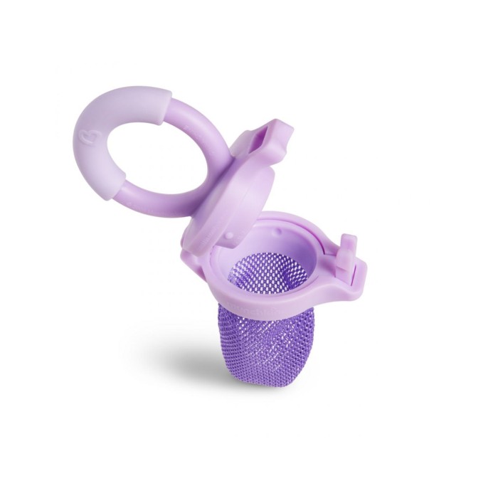 Munchkin Δίχτυ Δοκιμής Φρέσκου Φαγητού Food Feeder 6m+ Μωβ Munchkin Δίχτυ Δοκιμής Φρέσκου Φαγητού Food Feeder 6m+ Μωβ