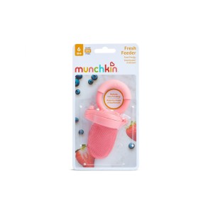 Munchkin Δίχτυ Δοκιμής Φρέσκου Φαγητού Food Feeder 6m+ Ροζ Munchkin Δίχτυ Δοκιμής Φρέσκου Φαγητού Food Feeder 6m+ Ροζ