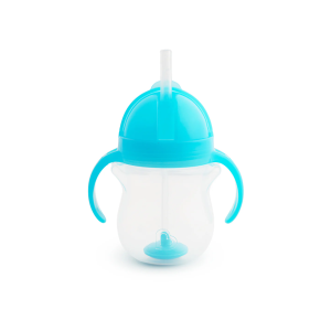 Munchkin Κύπελλο με Καλαμάκι Click Lock Μπλε 207ml 6m+