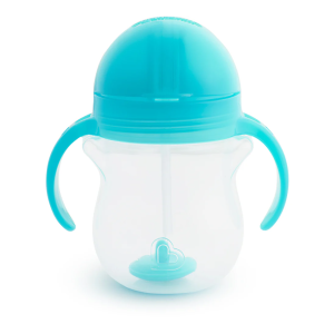 Munchkin Κύπελλο με Καλαμάκι Click Lock Μπλε 207ml 6m+