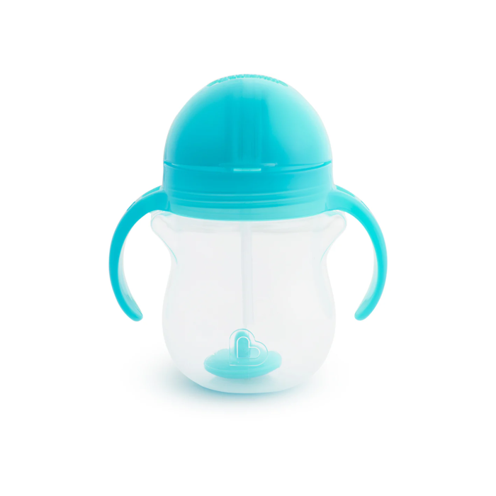 Munchkin Κύπελλο με Καλαμάκι Click Lock Μπλε 207ml 6m+