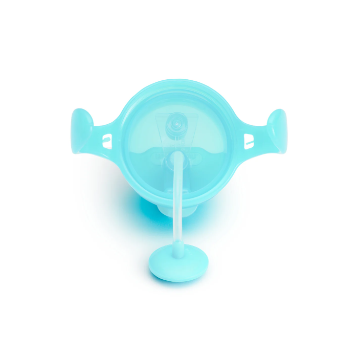 Munchkin Κύπελλο με Καλαμάκι Click Lock Μπλε 207ml 6m+