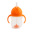 Munchkin Κύπελλο με Καλαμάκι Click Lock Πορτοκαλί 207ml 6m+