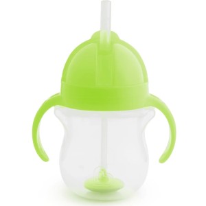 Munchkin Κύπελλο με Καλαμάκι Click Lock Πράσινο 207ml 6m+