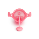 Munchkin Κύπελλο με Καλαμάκι Click Lock Ροζ 207ml 6m+
