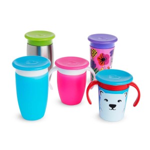 Munchkin Miracle Cup Lids 4τμχ Καπάκια για όλα τα Ποτηράκια Miracle 360° Munchkin Miracle Cup Lids 4τμχ Καπάκια για όλα τα Ποτηράκια Miracle 360°