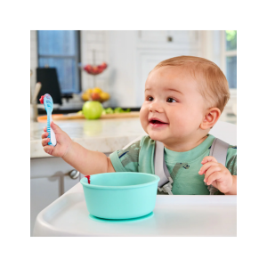 Munchkin Σετ Εκπαιδευτικά Κουταλάκια Gentle Dip Self-Feeding Blue-Green 3τμχ. Munchkin Σετ Εκπαιδευτικά Κουταλάκια Gentle Dip Self-Feeding Blue-Green 3τμχ.