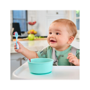 Munchkin Σετ Εκπαιδευτικά Κουταλάκια Gentle Dip Self-Feeding Blue-Green 3τμχ.