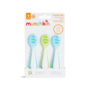Munchkin Σετ Εκπαιδευτικά Κουταλάκια Gentle Dip Self-Feeding Blue-Green 3τμχ.