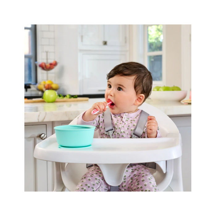 Munchkin Σετ Εκπαιδευτικά Κουταλάκια Gentle Dip Self-Feeding Pink-Purple 3τμχ. Munchkin Σετ Εκπαιδευτικά Κουταλάκια Gentle Dip Self-Feeding Pink-Purple 3τμχ.