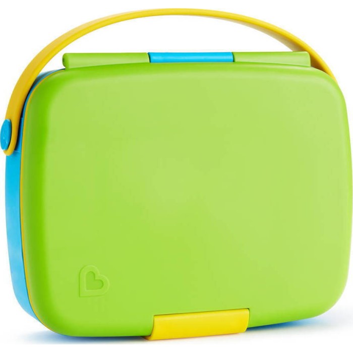 Munchkin Σετ Φαγητοδοχείου Bento Box Πράσινο - Μπλε