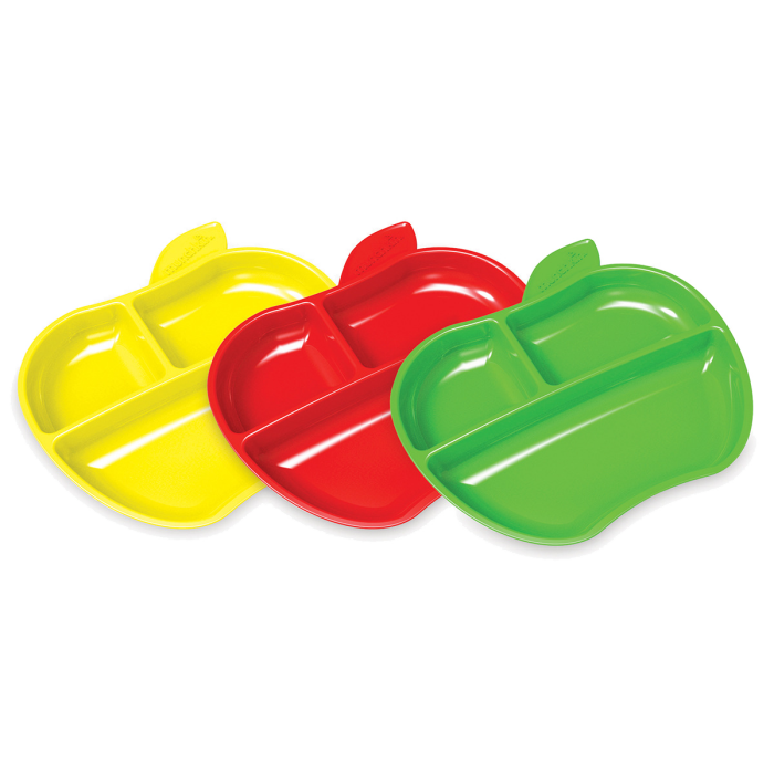 Munchkin Σετ Πιάτα Μήλο 3τμχ