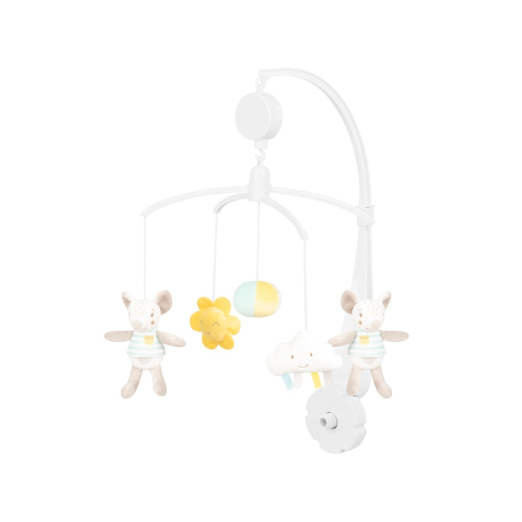 Μουσικό Περιστρεφόμενο Παιχνίδι Joyful Mice Kikka Boo