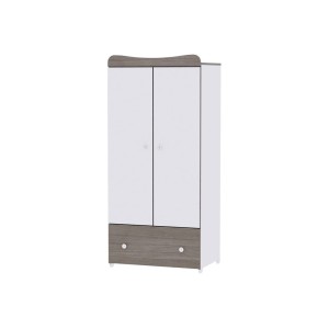 Ντουλάπα Exclusive White/Coffee Lorelli