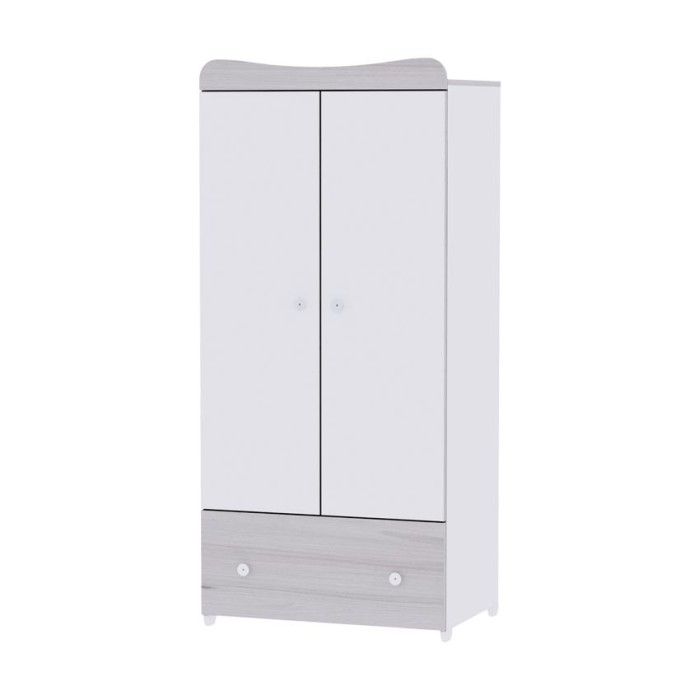 Ντουλάπα Exclusive White/Light Oak Lorelli