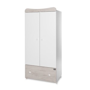 Ντουλάπα Exclusive White/Light Oak New Lorelli